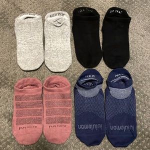 Bundle of pure barre sticky socks